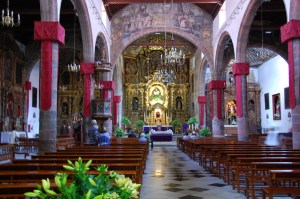 The church where we left our new back pack.